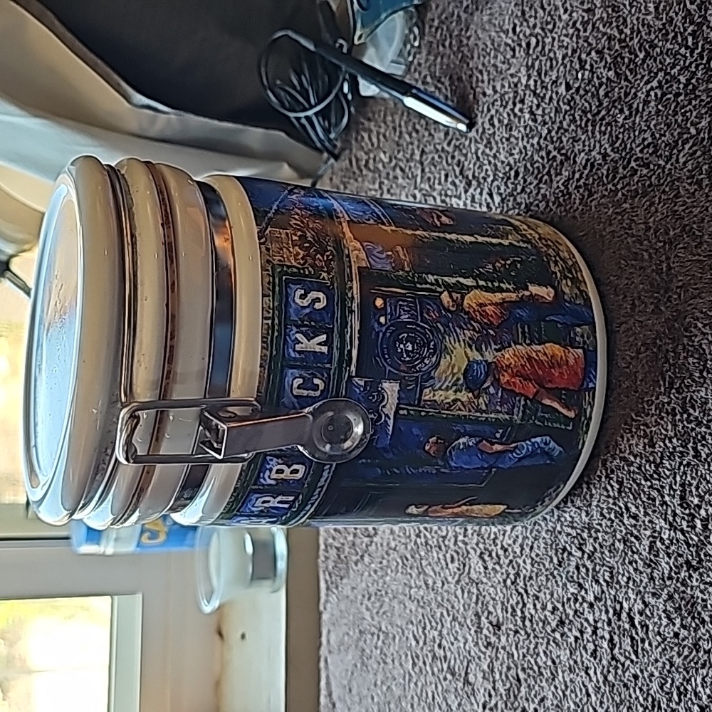 STARBUCKS COFFEE canister pikes